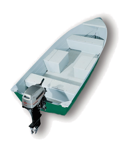Quicksilver aluminium boten