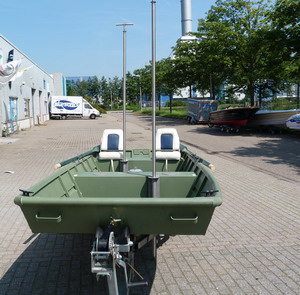 Aluminium werkboot voor Gemeentewerken Rotterdam